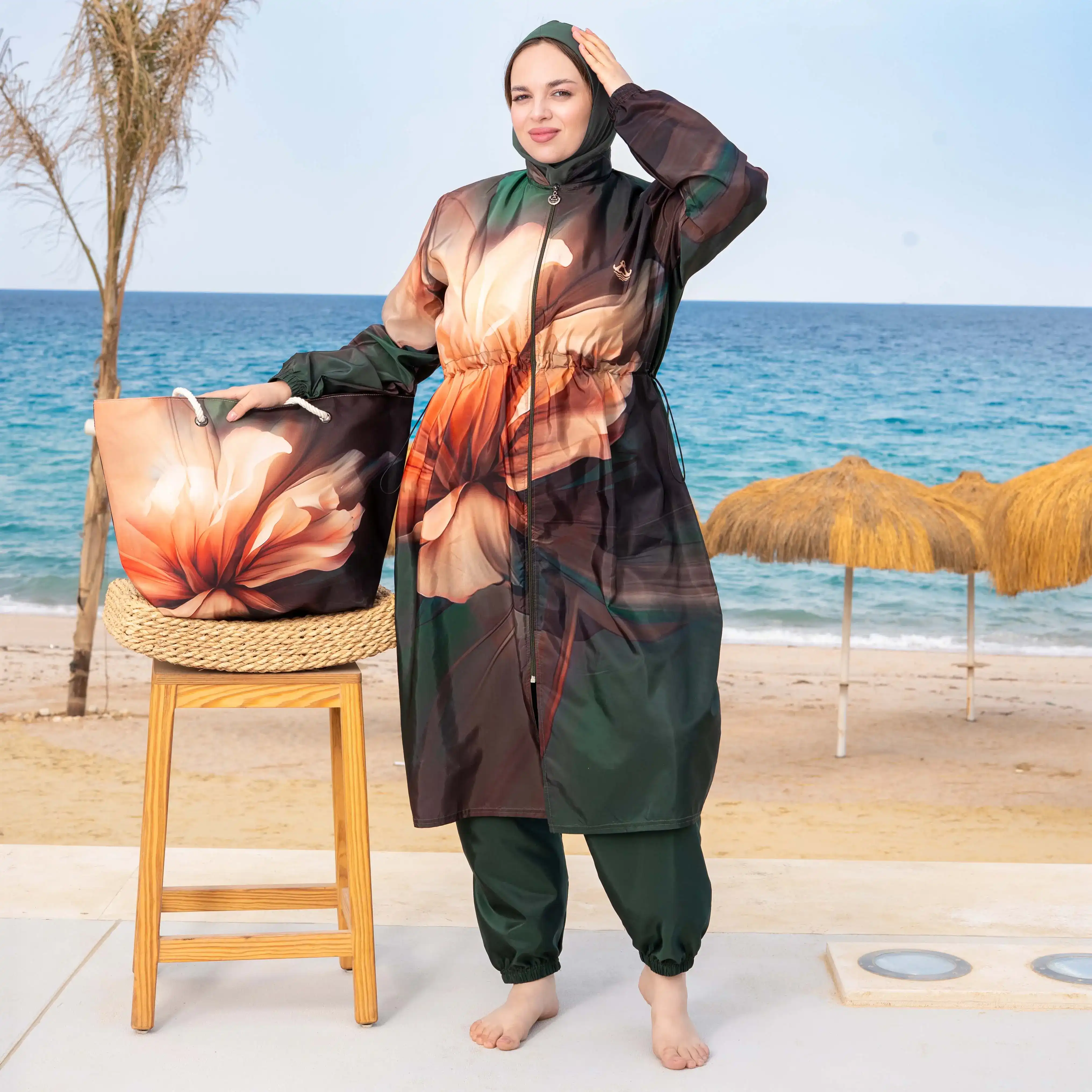 مايوه محجبات وتربروف بيج سايز WP.42